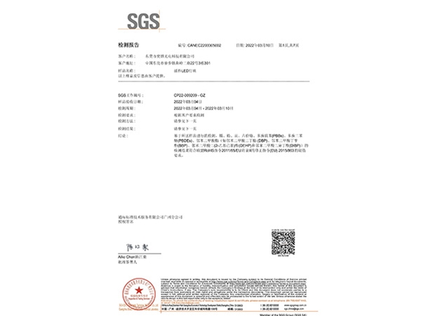 插件中文版SGS證書